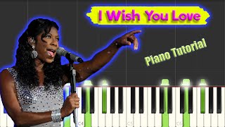 I Wish You Love - Jazz Piano Tutorial (Easy Lo-Fi version)
