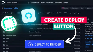 How to Create Deploy to Render Button tamil On Github Repository/TechMagazine