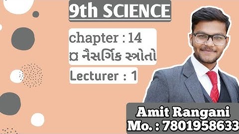 Science class 9 | ch 14 | L 1 | Natural Resources | નૈસર્ગિક સ્ત્રોતો | પ્રસ્તાવના | Amit Rangani