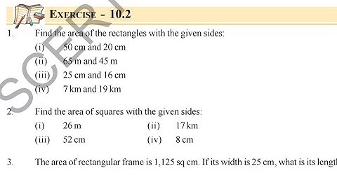Class 6 | Maths | Chapter-10 | Perimeter and Area | Exercise 10.2 Full Solution | Telangana  Board |