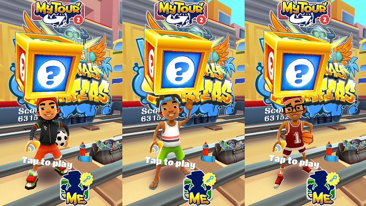 Giveaway Winners! Subway Surfers: Roberto, Fresh and Edison ( Spent 150 k+ Coins )