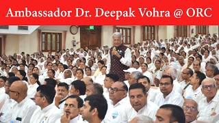 Ambassador Dr. Deepak Vohra, Special Advisor in Africa, Made in Bharat iterating @ ORC,  13-06-2026