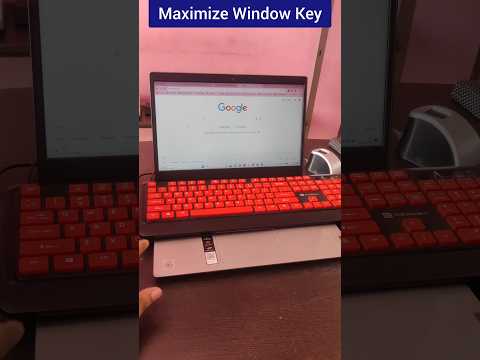 maximize Window shortcut