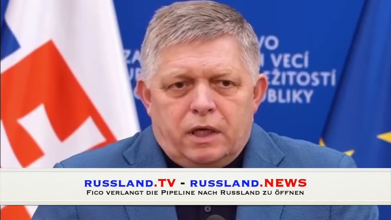 Fico verlangt die Pipeline nach Russland zu öffnen
