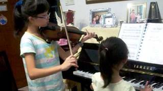 Video thumbnail of "Peng You Piano n Voilin"