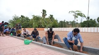allu arjun family and baahubali team participate in haritha haram prabhas rana