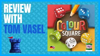 Colour Square Review with Tom Vasel screenshot 1