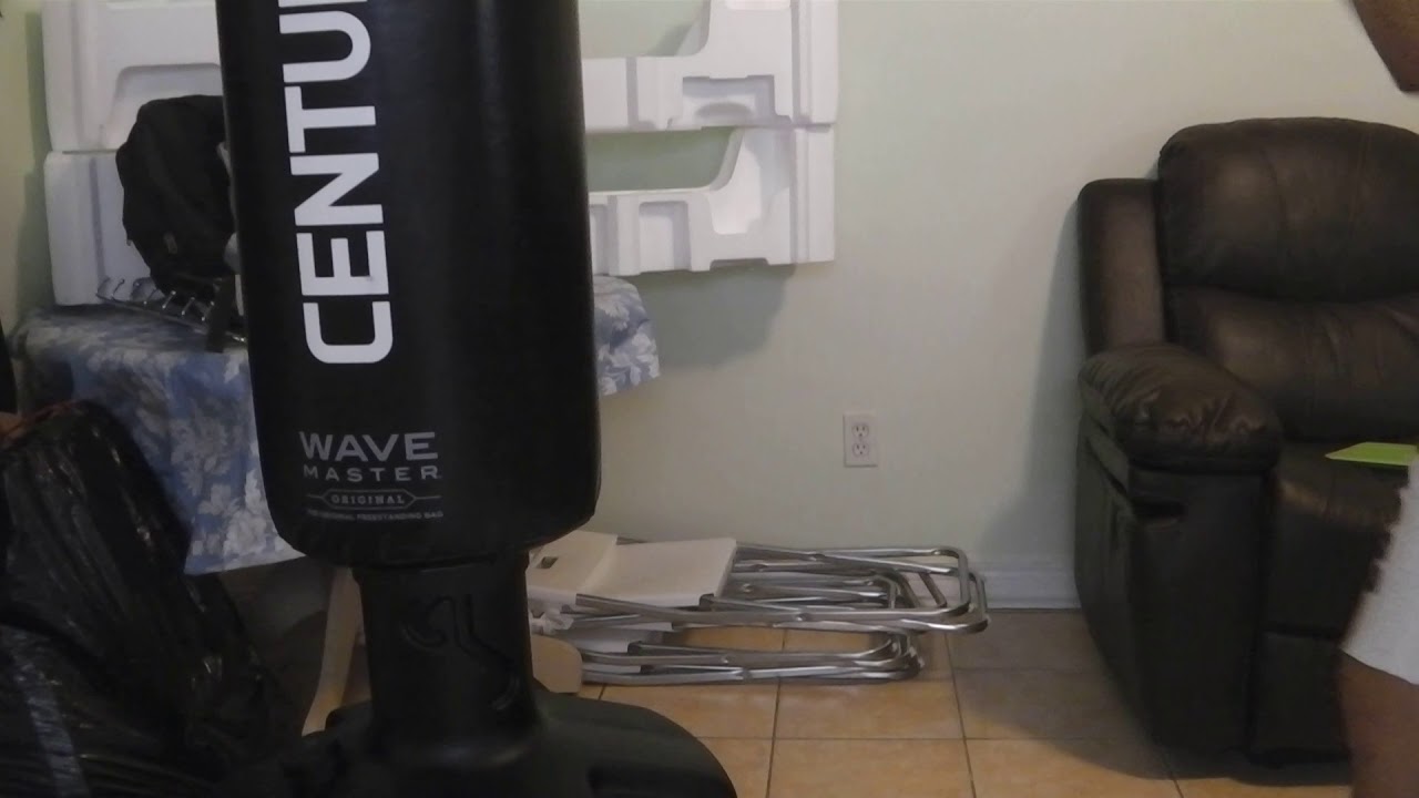 Century Wave Punching Bag Test. - YouTube