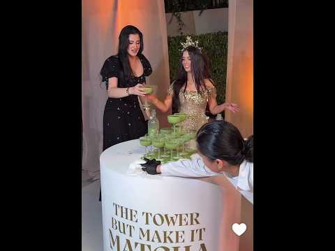 برج الماتشا من حفلة عيد ميلاد شمس الفارس ال 19 شمس الفارس اكسبلور ترند  