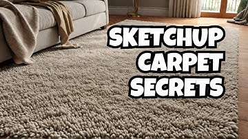 HOw to make realistic Carpet in Sketchup Vray. |Vray Fur|