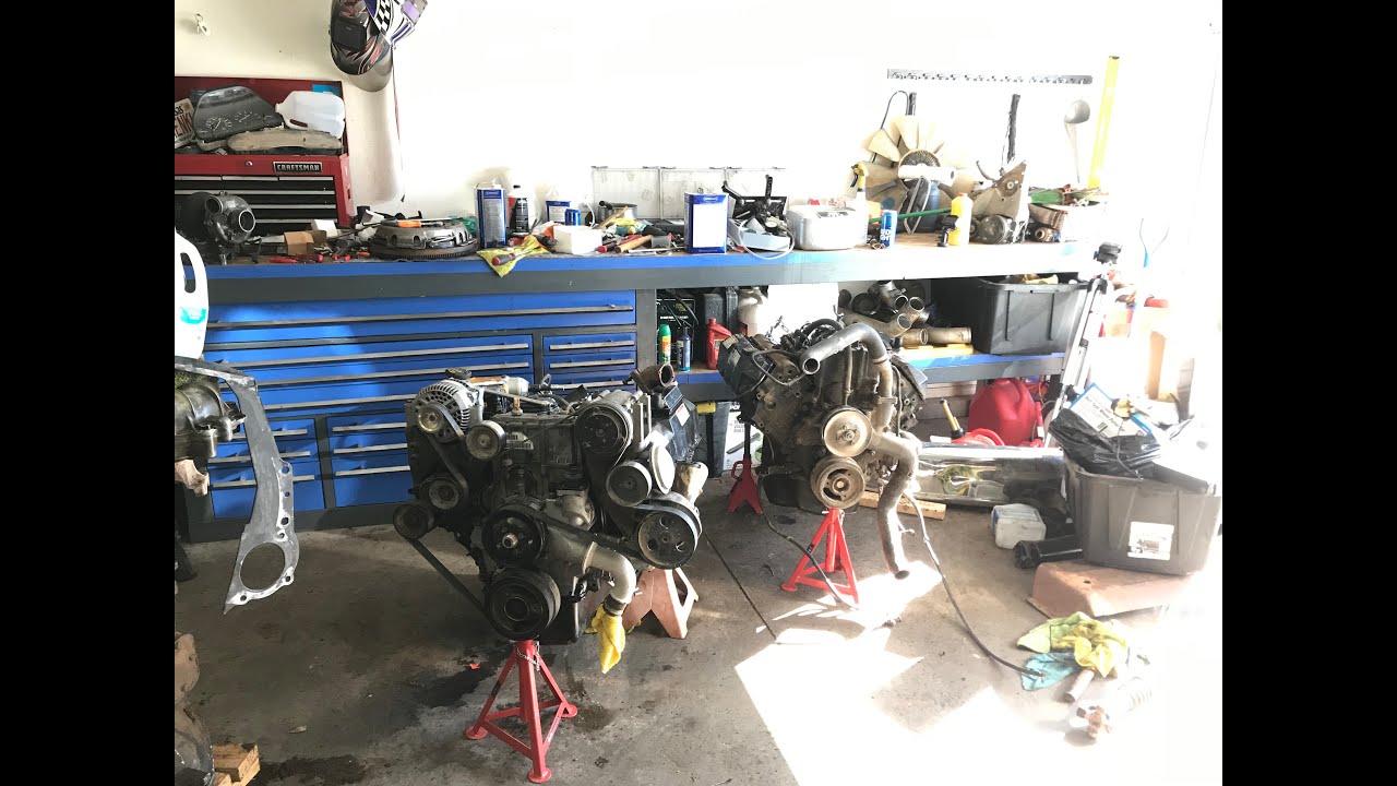 We rebuild the 7.3 powerstroke! - YouTube