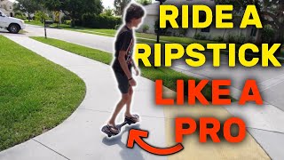 HOW TO RIDE A RIPSTICK- EASY GUIDE + Tips & Tricks Resimi