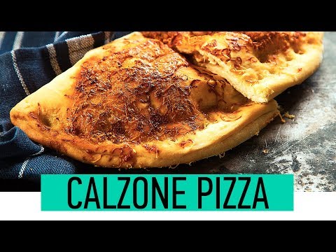 Homemade Calzone Recipe | How to Make Real Italian Calzones | Calzone Pizza