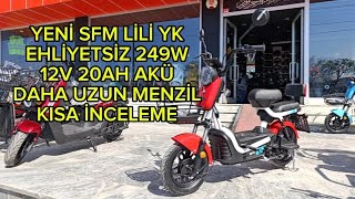 Yeni̇ Sfm Li̇li̇ Yk 20Ah Akülü Kisa İnceleme