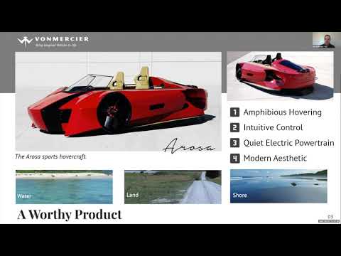 VonMercier  - Virtual Rocket Pitch presentation at CONNECTpreneur