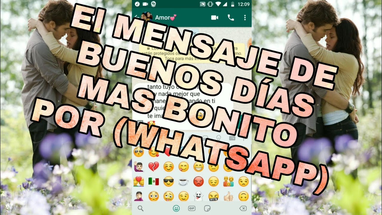 Dar los buenos días por whatsapp