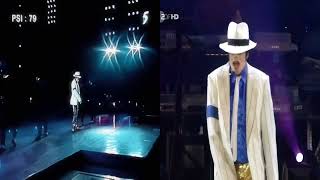 Michael Jackson Smooth Criminal Manila 1996 vs Munich 1997