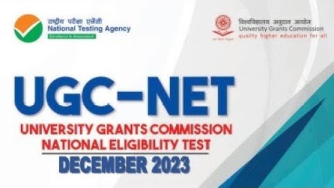 UGC-NET December 2023 Notification #ugcnet #notification #2023 #examination #information #studyvideo