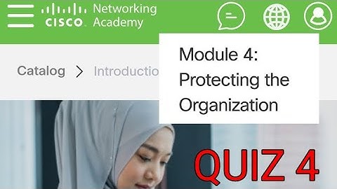 #introduction to cyberSecurity Module 4 quiz answers #cisco