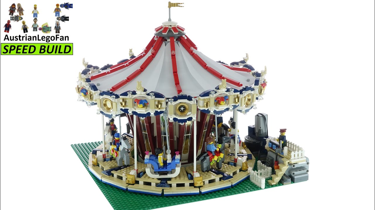 LEGO 10196 Grand Carousel - LEGO Build Review - YouTube