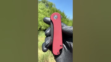 CIVIVI Elementum Liner Lock Knife Burgundy G-10 (2.9" Black)