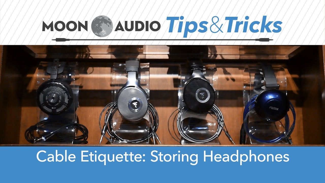 Cable Etiquette Storing Headphones & Audio Cables for Optimal Lifespan
