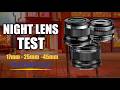 Olympus Prime Lens Test at Night – 17mm vs 25mm vs 45mm Shootout