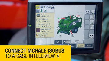 Connect McHale ISOBUS to a Case IntelliView 4