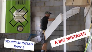 How to install a kite winder staircase PART 2***AN EASILY AVOIDABLE MISTAKE*** by The Tall Carpenter 11,809 views 9 months ago 23 minutes