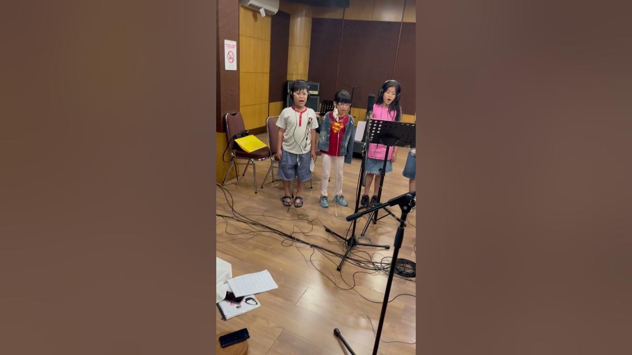 Recording Behind The Scene "Let There Be Peace On Earth" by Jakarta Philharmonic Children Choir #1
