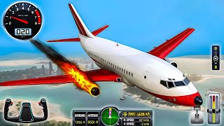 Aerplane Flight Simulator Game 3D - Plane Boeing Emergency Landing - Android Gameplay screenshot 2