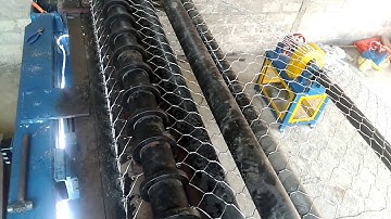 Our gabion machine working in Nepal