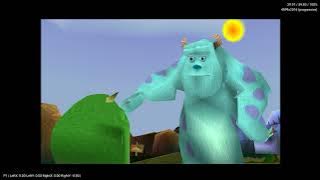 PS1 emulation Disney Pixar Monsters, Inc    Scream Team MAX graphics test