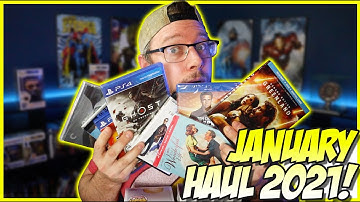 January Haul 2021 (Blu-Rays, Funkos, and More)