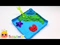 Playing with Kinetic Sand - creating objects from kinetic sand