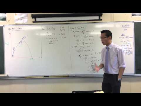 Mid-Air Target Question (3 of 4): Implied Restriction on Firing Angle