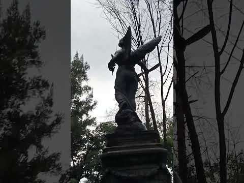 Ángel de los Aviadores. Ángel réplica Plaza de la Ciudadela 2025