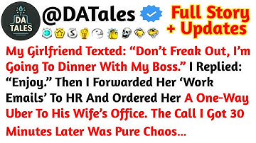 My Girlfriend Texted: “Don’t Freak Out, I’m Going To Dinner With My Boss.” I Replied /Reddit Stories