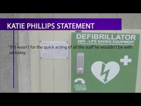 Katie Phillips Defibrillator for Morrisons Fundraising Statement