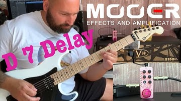 Mooer Monday’s Mooer D7 Micro Delay & Looper Amazing Micro Pedal