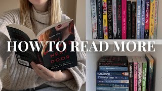 HOW TO READ MΟRE IN 2022 !! how i read 100+ books a year 📚