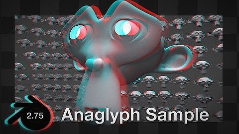 Anaglyph Sample (Blender 2.75)