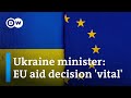 Ukraine “anxious” about US political deadlock | DW News