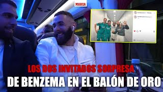 Los dos invitados sorpresa de Benzema para ir al Balón de Oro: \
