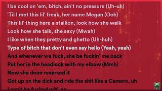 Megan Thee Stallion (feat. DaBaby) Cash Shit (Lyrics)