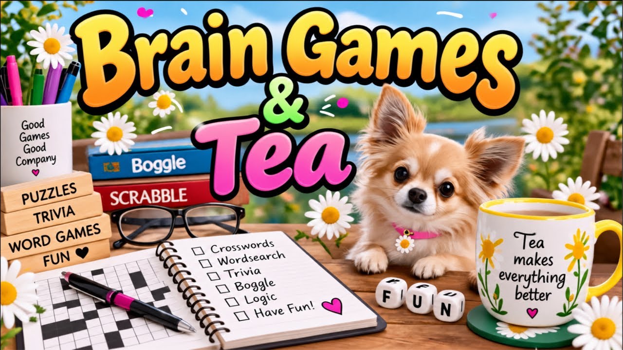 Stop by and play Brain Games