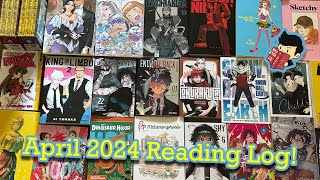 Classic Manga and the Newest Top Series!  April 2024 Reading Log