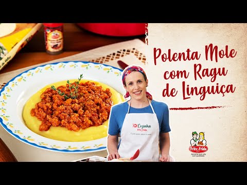 Polenta com Ragu de Linguiça | Chef Eline Prando