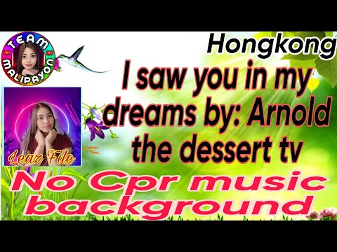 I saw you in my dreams lyrics by Arnold the desert tv // Sai woo park