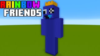 Minecraft Tutorial: How To Make A Blue Statue 